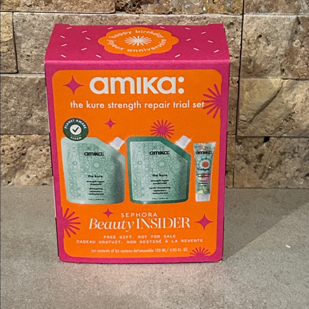 Amika the Kure Strength Repair Set - Sephora Beauty Insider NWT